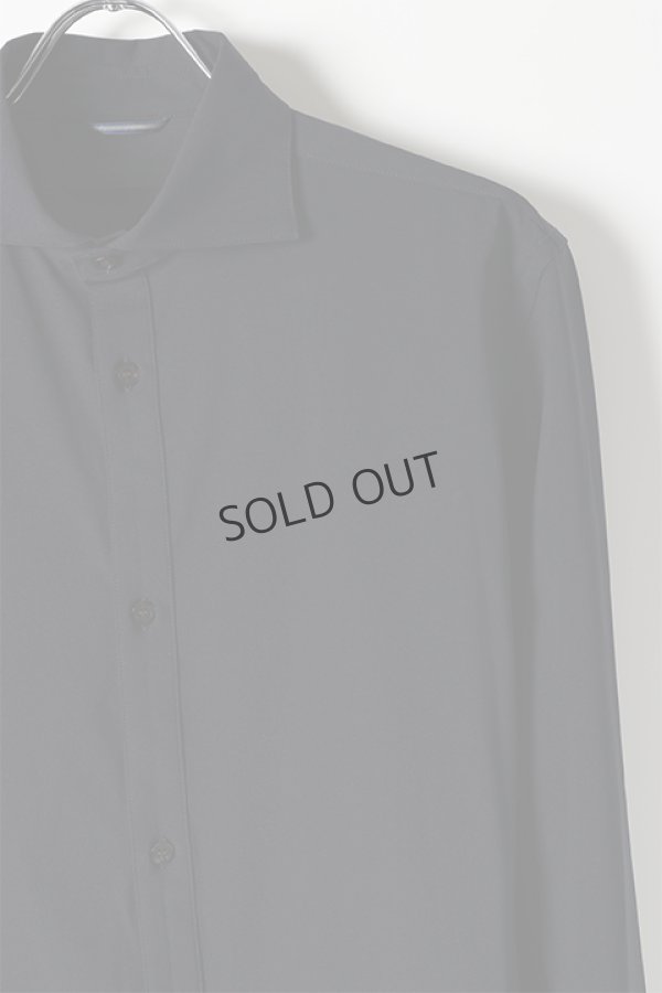 画像3: {SOLD}junhashimoto ジュンハシモト TAFFETA JERSEY HORIZONTAL SHIRTS{-BJA} (3)