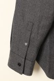 画像5: 【 ポイント10倍 】junhashimoto ジュンハシモト WOOL MELTON SHIRTS{-BBA} (5)