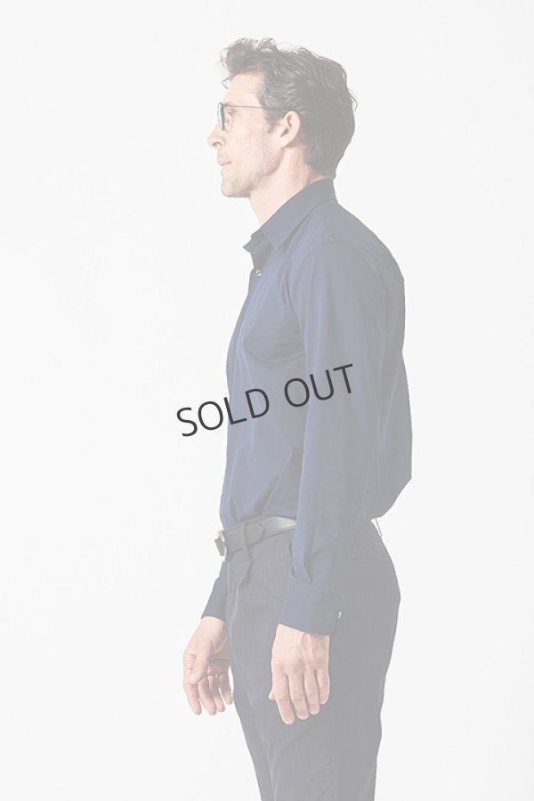 画像2: {SOLD}junhashimoto ジュンハシモト STRETCH RGC SHIRT{-BDA} (2)