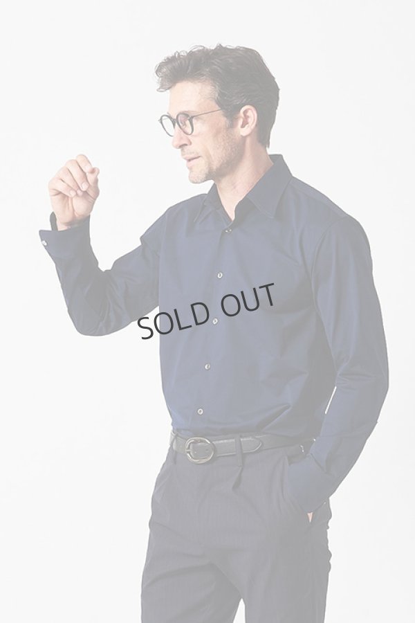 画像3: {SOLD}junhashimoto ジュンハシモト STRETCH RGC SHIRT{-BDA} (3)