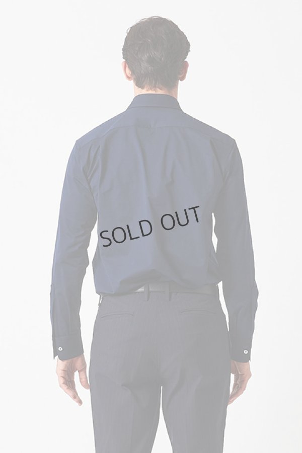 画像4: {SOLD}junhashimoto ジュンハシモト STRETCH RGC SHIRT{-BDA} (4)