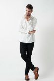 画像5: 【 ポイント10倍 】【24SS新作】junhashimoto ジュンハシモト U.S.O.LINEN SHIRTS{-BDS} (5)