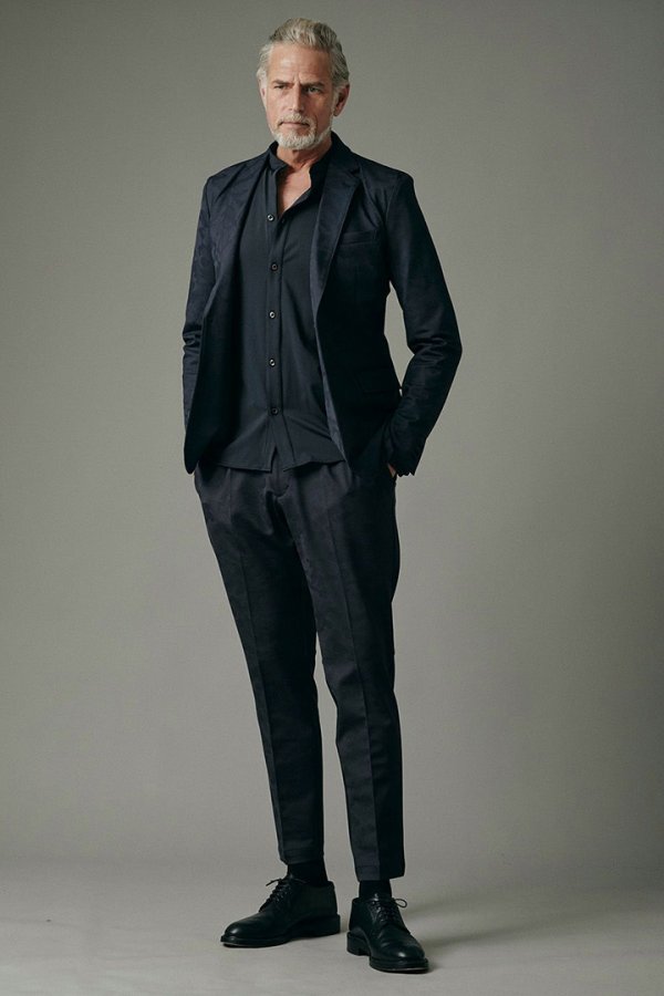 画像6: 【 20%OFF セール27,500円→22,000円】 junhashimoto ジュンハシモト BANDCOLLAR SHIRT{-BEA} (6)