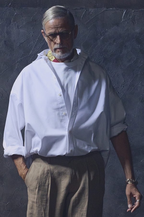 画像1: junhashimoto ジュンハシモト MEGA BIG SHIRTS{-BFS} (1)