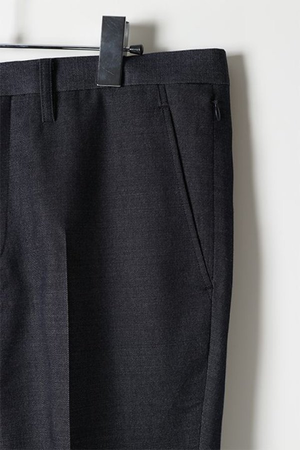 画像2: 【 20%OFF セール36,300円→29,040円】 junhashimoto ジュンハシモト WOOL DENIM X VI PANTS{-BJA} (2)