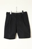 画像1: 【 ポイント10倍 】junhashimoto ジュンハシモト P15 2TUCK SHORTS{-BBS} (1)