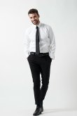 画像5: {SOLD}junhashimoto ジュンハシモト FORMAL PANTS{-BDS} (5)