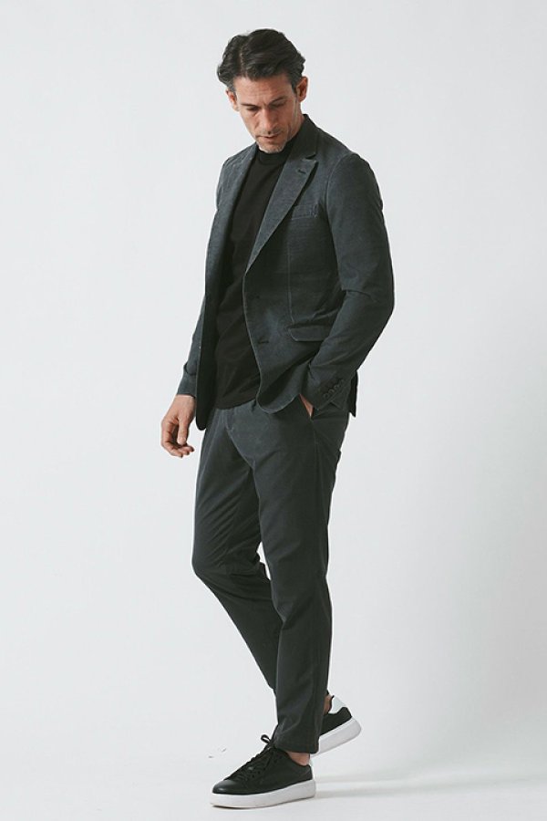 画像4: 【 30%OFF セール36,300円→25,410円】 junhashimoto ジュンハシモト PIGMENT AIRDOT EASY PANTS{-BDA} (4)
