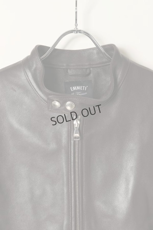 画像2: {SOLD}EMMETI エンメティ H UOMO Nappa Cerata{-BAA} (2)