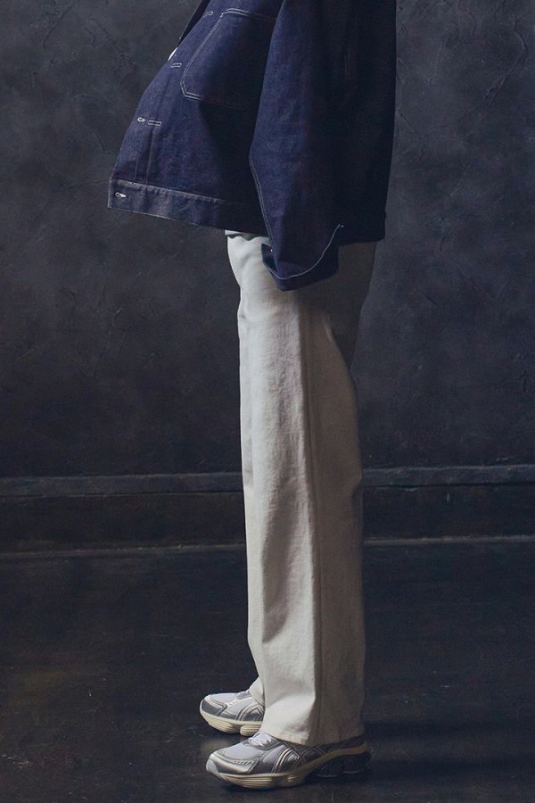 画像2: junhashimoto ジュンハシモト SEMI FLARE DENIM{-BFS} (2)