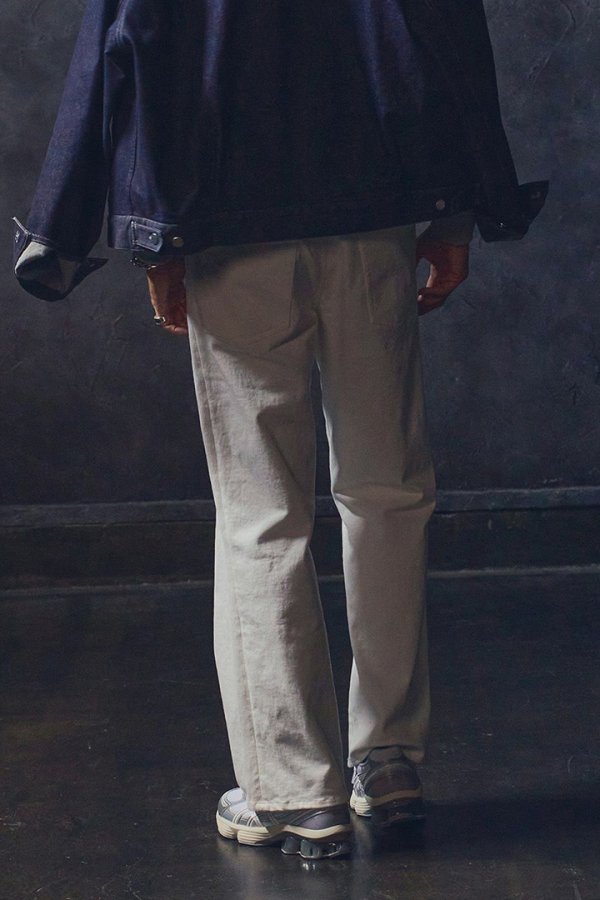 画像3: junhashimoto ジュンハシモト SEMI FLARE DENIM{-BFS} (3)