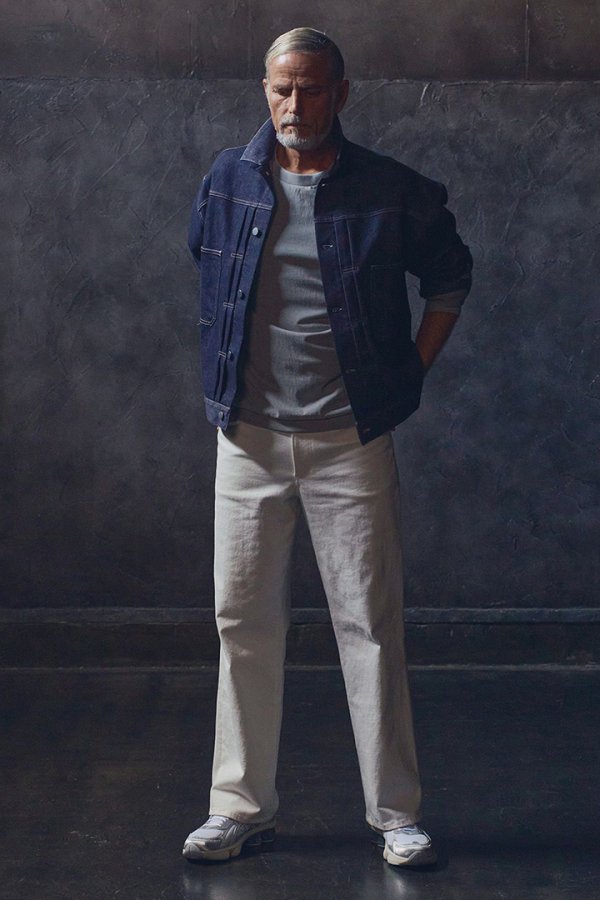 画像4: junhashimoto ジュンハシモト SEMI FLARE DENIM{-BFS} (4)