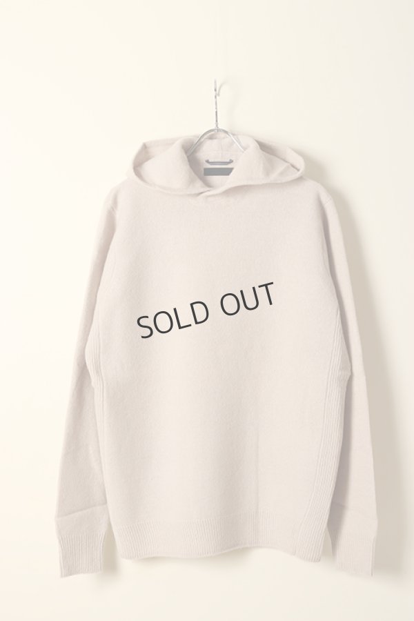 画像2: {SOLD}junhashimoto ジュンハシモト 7GG HOODIE KNIT{-BCA} (2)
