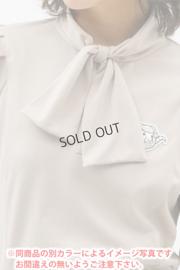 画像3: {SOLD}CPG GOLF シーピージーゴルフ 袖タックボウタイシャツ{-BDA} (3)