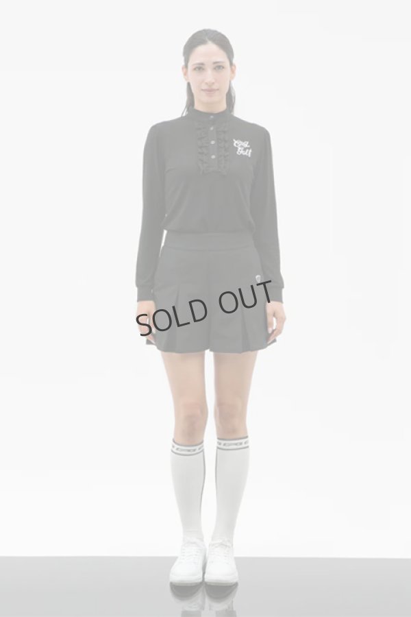 画像5: {SOLD}CPG GOLF シーピージーゴルフ 前立てフリルシャツLS{-BDA} (5)