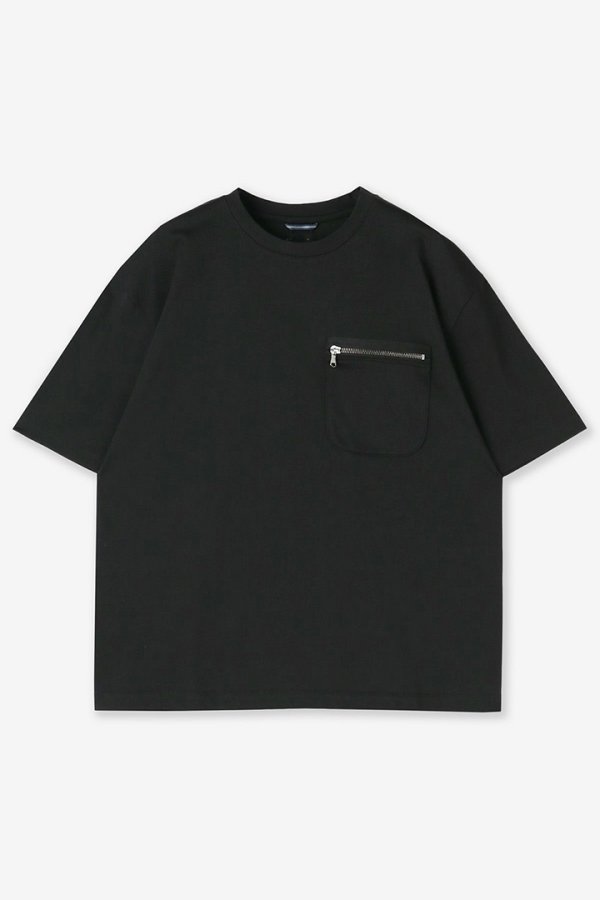 画像1: 【 30%OFF セール｜19,800円→13,860円】 junhashimoto ジュンハシモト ZIP POCKET TEE{-BES} (1)