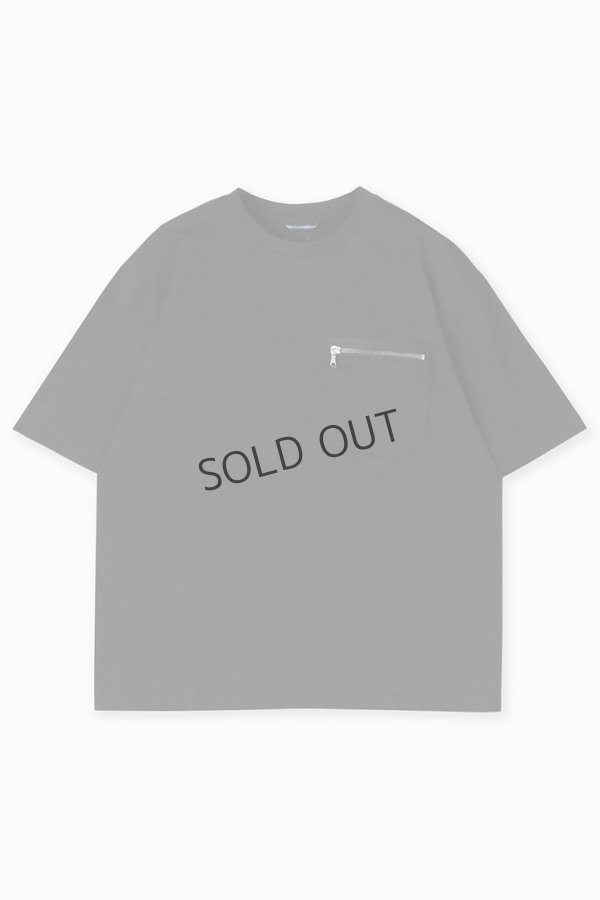画像1: {SOLD}junhashimoto ジュンハシモト ZIP POCKET TEE{-BES} (1)