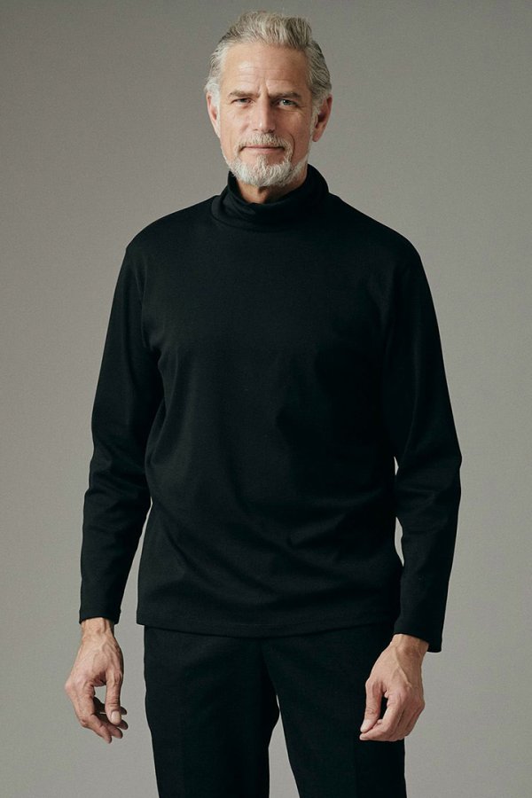 画像2: 【 20%OFF セール27,500円→22,000円】 junhashimoto ジュンハシモト WASHABLE WOOL MOCK NECK{-BEA} (2)