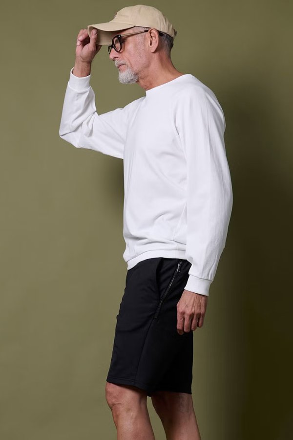 画像2: junhashimoto ジュンハシモト TUCK SWEAT SHIRT{-BFS} (2)