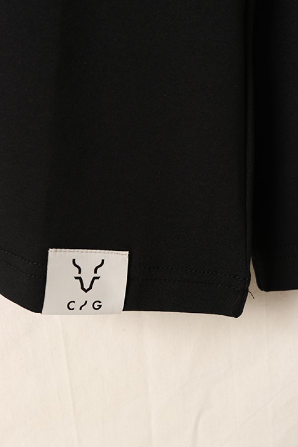 画像5: CPG GOLF シーピージーゴルフ モックネックロゴプリントLS{-BDA} (5)