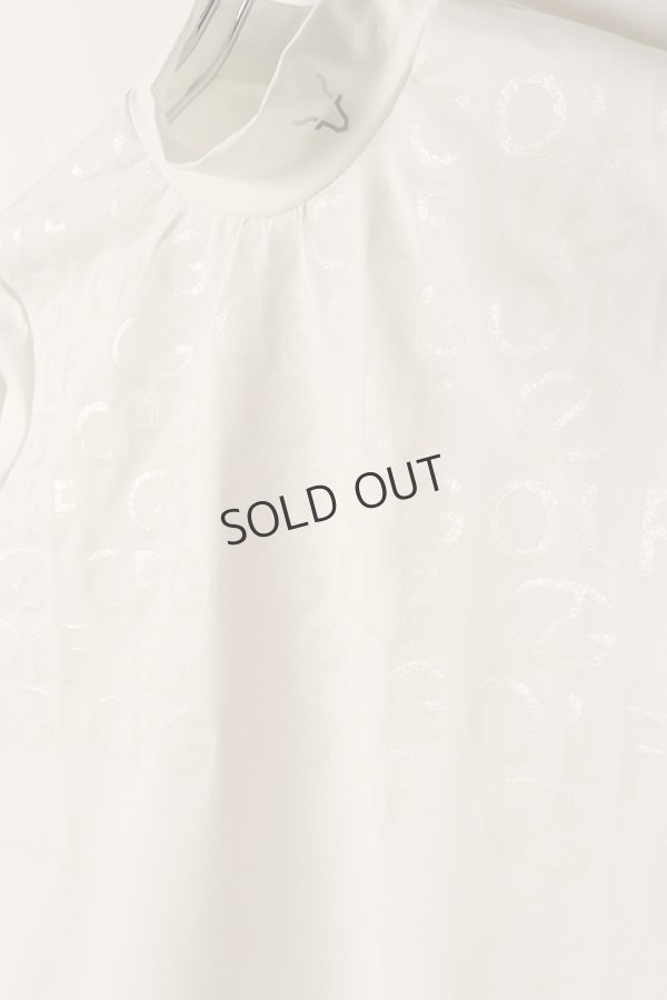 画像4: {SOLD}CPG GOLF シーピージーゴルフ モックネックロゴプリントLS{-BDA} (4)