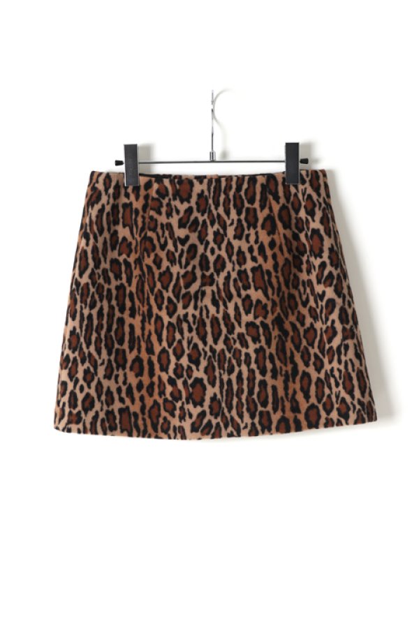 画像5: 【 50%OFF セール15,400円→7,700円】 AULA AILA アウラアイラ ヴィンテージレオパードスカート{-} (5)