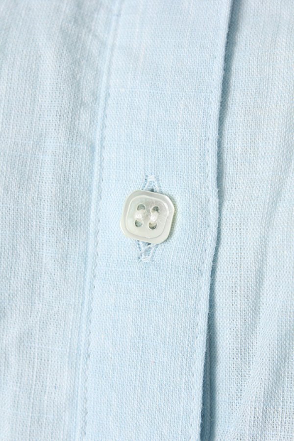 画像5: 【 50%OFF セール15,180円→7,590円】 AULA AILA アウラアイラ COTTON LINEN L/S SHIRTS{-AES} (5)