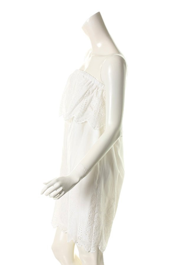 画像4: AULA AILA アウラアイラ FLOWER HEM LACE TOP{-AES} (4)