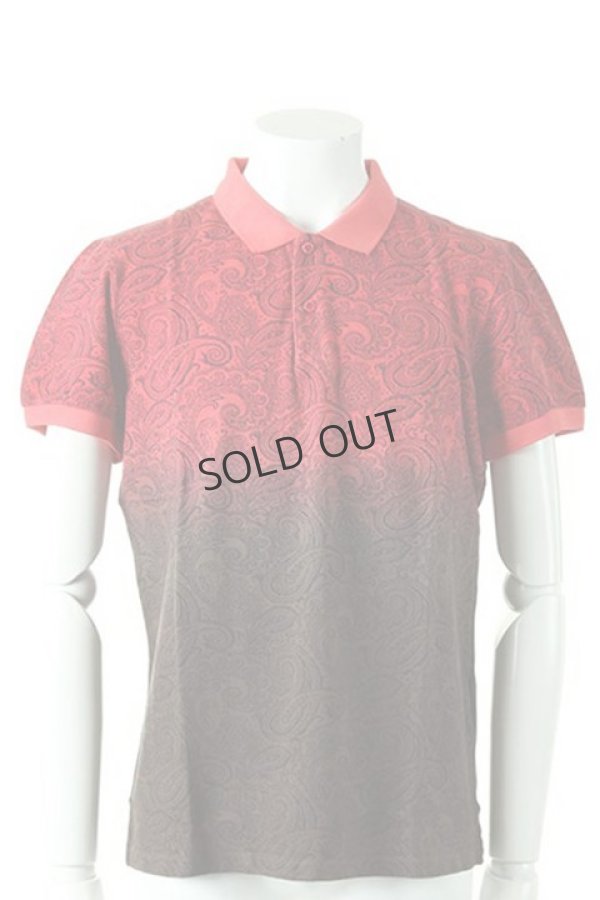 画像1: {SOLD}ETRO エトロ POLO STAMPATA DEGRADE　ポロシャツ{-ACS} (1)