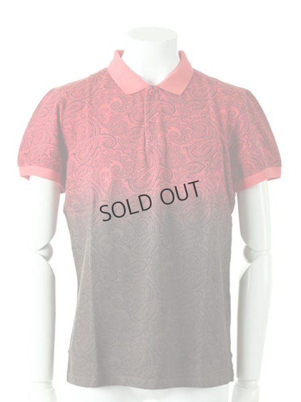 画像2: {SOLD}ETRO エトロ POLO STAMPATA DEGRADE　ポロシャツ{-ACS} (2)