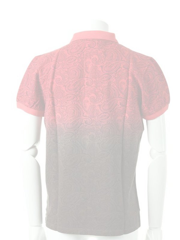 画像3:  {SOLD} ETRO エトロ POLO STAMPATA DEGRADE　ポロシャツ{-ACS} (3)
