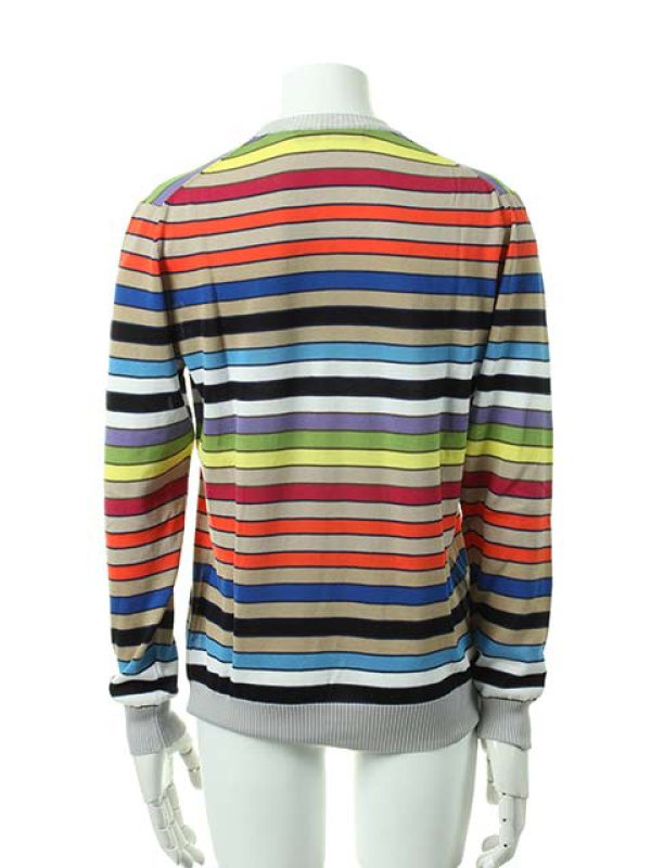 画像4: 【 50%OFF セール58,300円→29,150円】 ETRO エトロ C-NECK RIGA ARLECCHI　ニット{11575-9801-8000-ACS} (4)