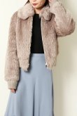 画像1: AULA AILA アウラアイラ ECO FUR BLOUSON{-AHA} (1)