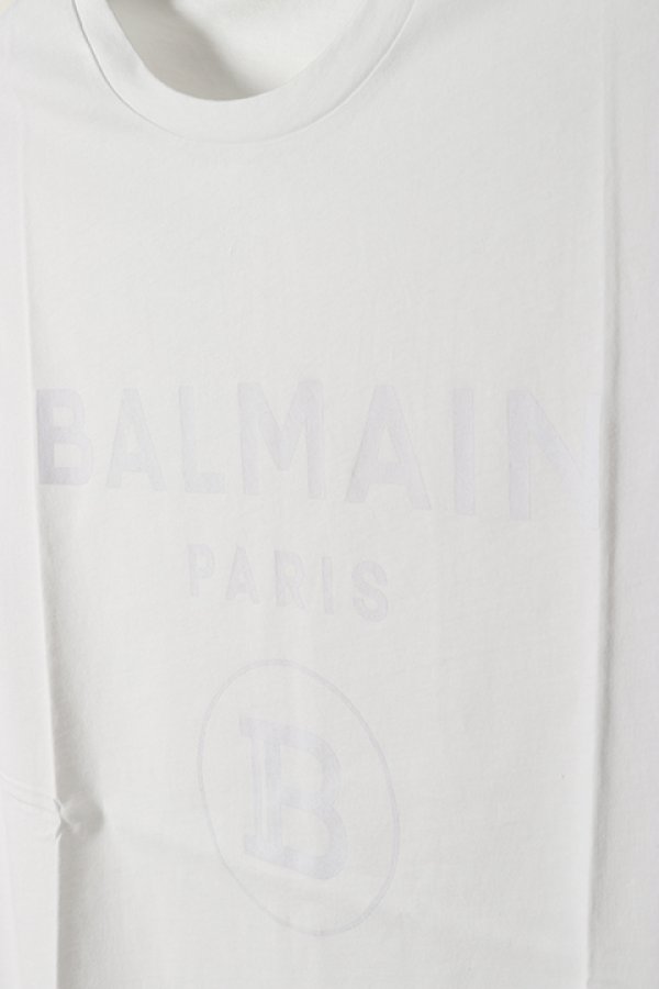 画像4: 【 30%OFF セール46,200円→32,340円】 BALMAIN バルマン BH1 C&S TANK PRINT B-LOGO{11EC001B029-OFA-BAS} (4)