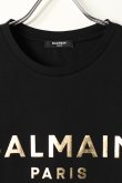 画像2: {SOLD}BALMAIN バルマン BF2 T-SHIRTS METALIC LOGO{11EF000B020-EAD-BAS} (2)