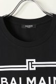 画像2: {SOLD}BALMAIN バルマン BH2 T-SHIRTS FRAME-LOGO{11EF000G065-EAB-BAS} (2)