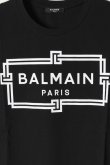 画像4: {SOLD}BALMAIN バルマン BH2 T-SHIRTS FRAME-LOGO{11EF000G065-EAB-BAS} (4)