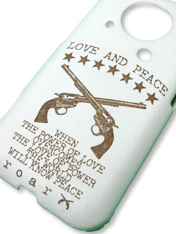 画像3: ▽ 50%OFF アウトレットセール9,900円→7,920円▽ roarguns ロアーガンズ SMART PHONE COVER au IS03{-} (3)