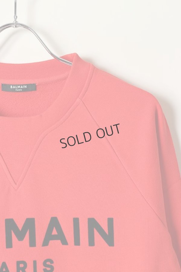画像3: {SOLD}BALMAIN バルマン BH1 C&S SWEAT FLOCKY LOGO{11JQ005B042-3KF-BAS} (3)