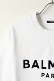 画像3: BALMAIN バルマン BH2 C&S SWEAT FLOCKY LOGO{11JQ005B042/11JQM05B042-OFA-BAS} (3)