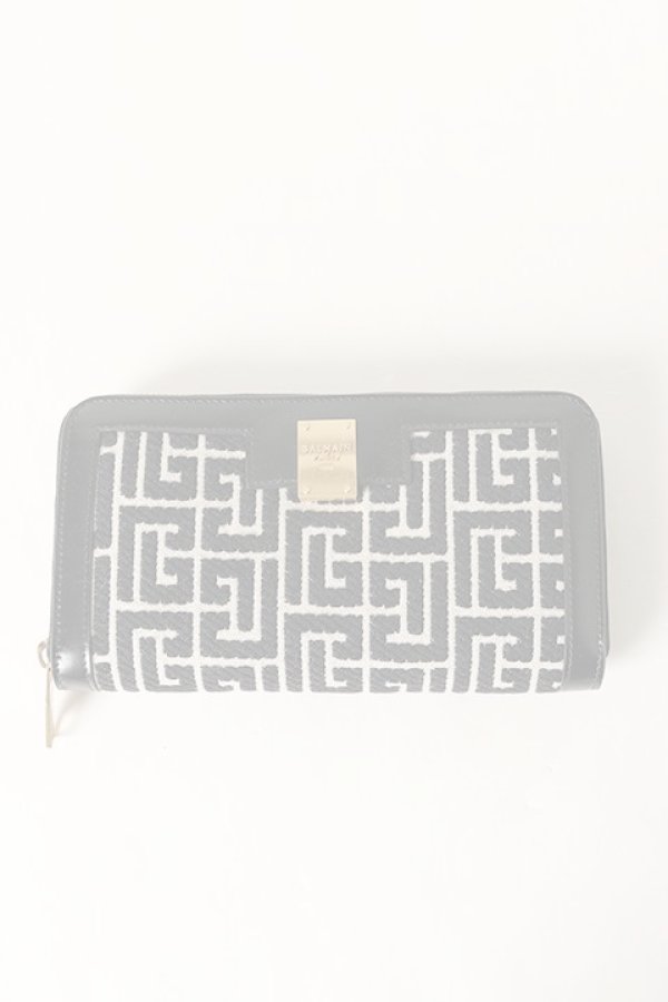 画像1:   BALMAIN バルマン BF1 BAG 1945 WALLET MONOGRAM{-BAS} (1)