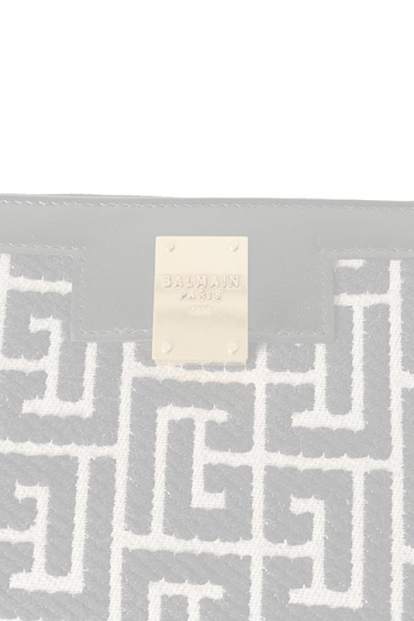 画像2:   BALMAIN バルマン BF1 BAG 1945 WALLET MONOGRAM{-BAS} (2)