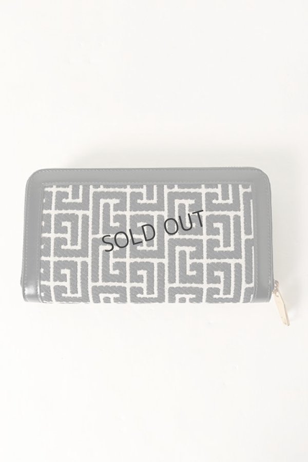 画像4: {SOLD}BALMAIN バルマン BF1 BAG 1945 WALLET MONOGRAM{-BAS} (4)