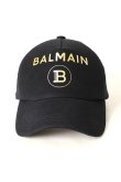 画像3: {SOLD}BALMAIN バルマン BH1 ACC CAP B-LOGO COTTON{11XA000B016-EAD-BAS} (3)