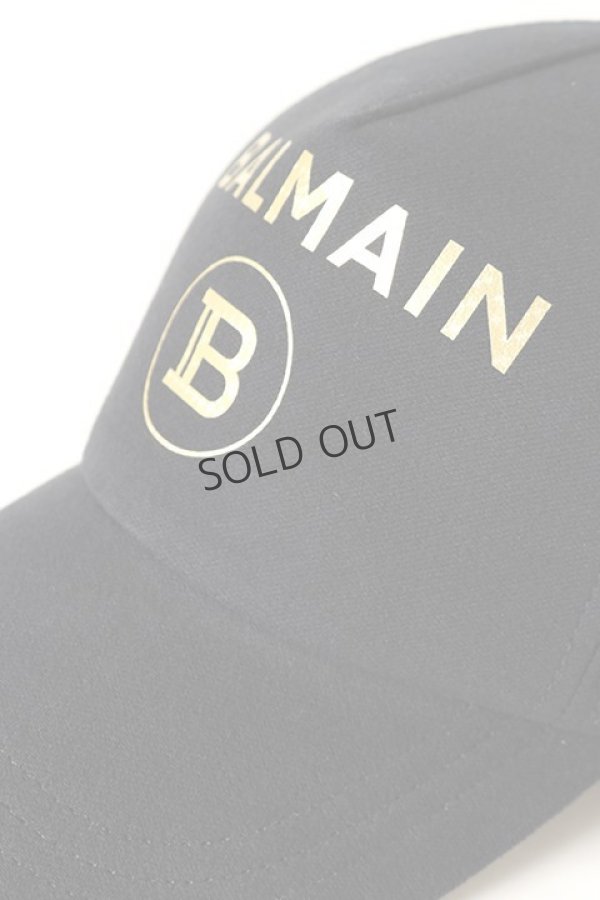 画像6: {SOLD}BALMAIN バルマン BH1 ACC CAP B-LOGO COTTON{11XA000B016-EAD-BAS} (6)