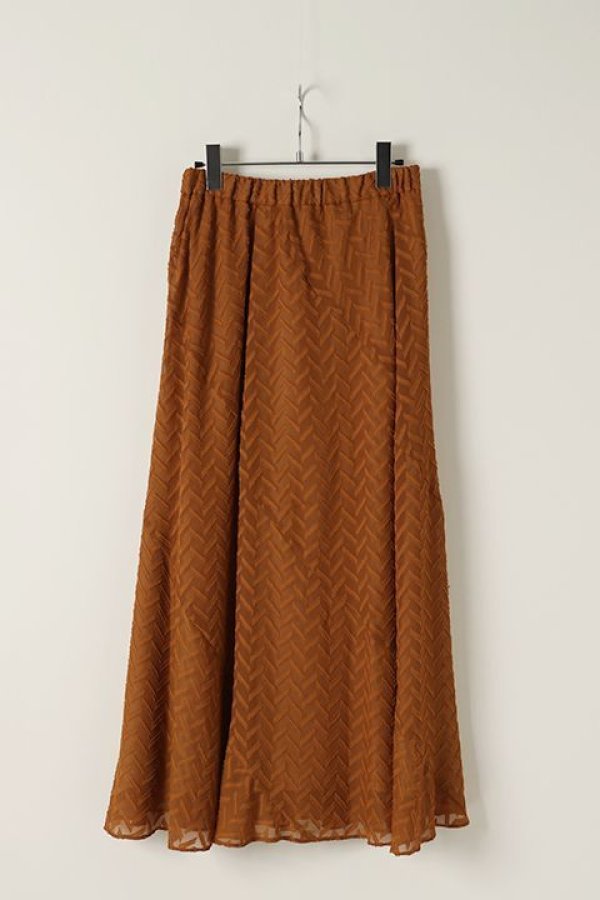 画像5: 【 40%OFF セール31,900円→19,140円】 グレースコンチネンタル|GRACE CONTINENTAL シフォンJQフレアスカート{0120421013-46MTD-BJA} (5)