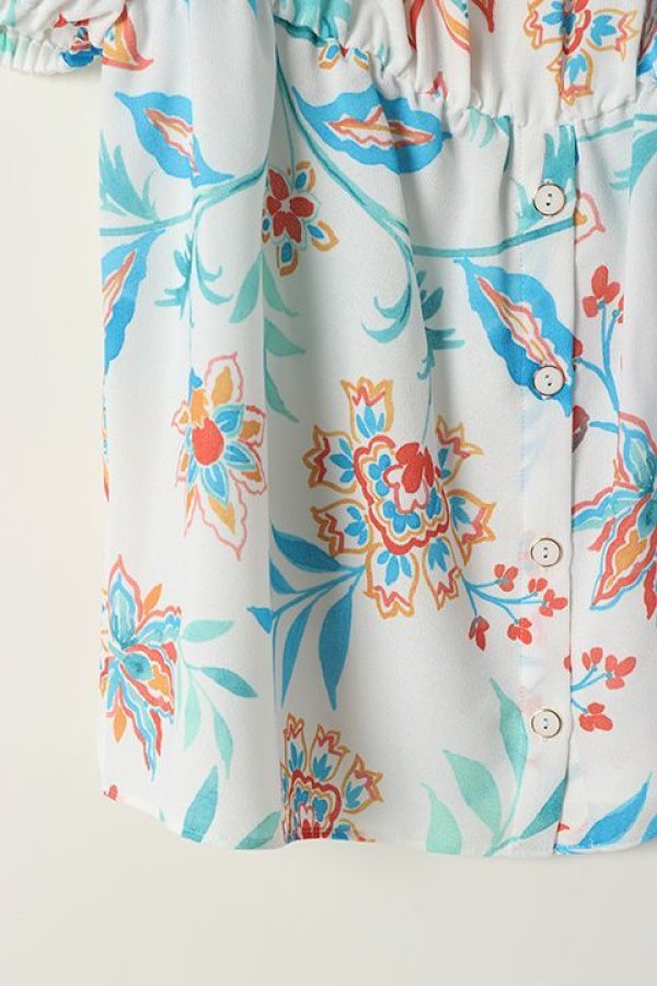 画像4: 【 40%OFF セール26,400円→15,840円】 グレースコンチネンタル|GRACE CONTINENTAL サラサペイントパフトップ{0121241074-01WHT-BAS} (4)