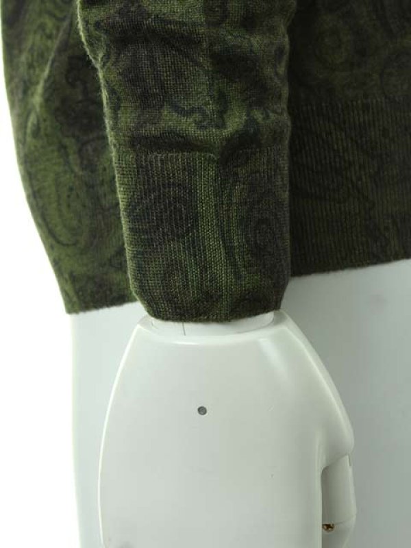 画像5: 【 50%OFF セール118,800円→59,400円】 ETRO エトロ V-NECK STAMPATO SFI{12134-9704-0500-ACS} (5)