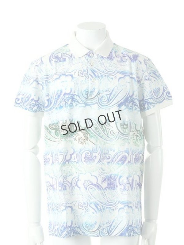 画像2: {SOLD}ETRO エトロ POLO STAMPATA STRETC　ポロシャツ{-ACS} (2)