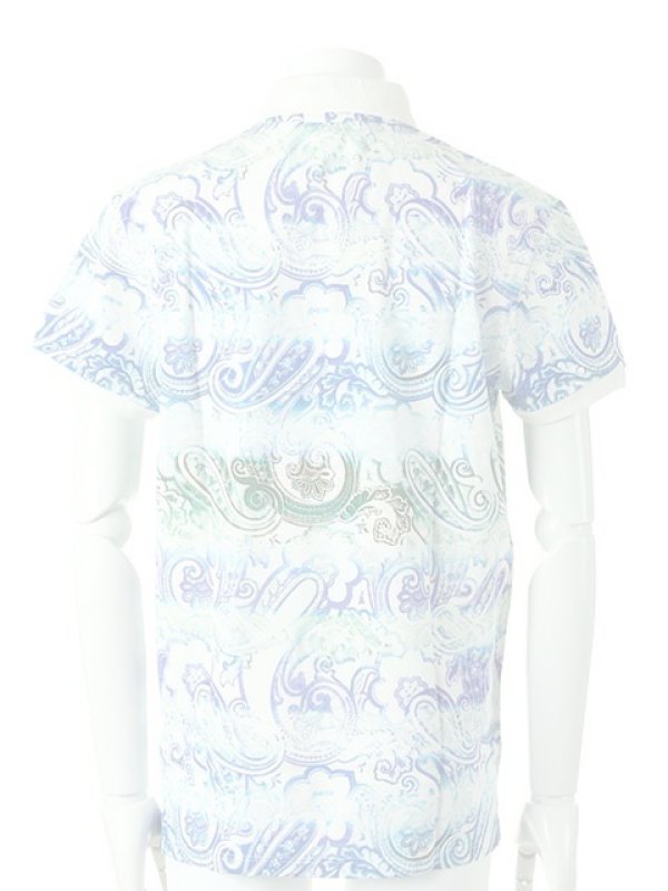 画像3:  {SOLD} ETRO エトロ POLO STAMPATA STRETC　ポロシャツ{-ACS} (3)